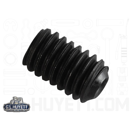 Huyett Hex Socket Set Screw #6-32 x 3/16 BO SET-12-0016 | Zoro